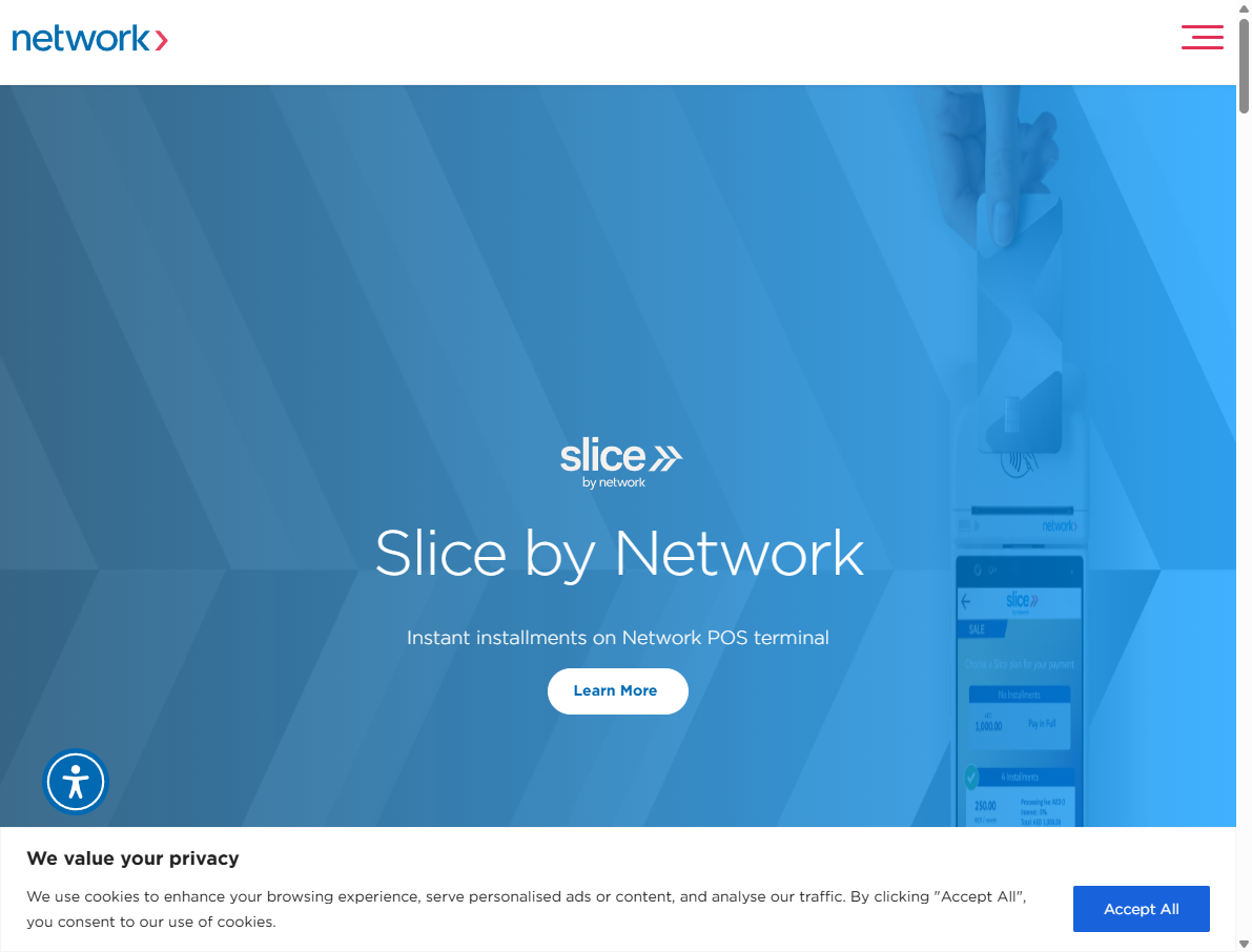 network.ae homepage